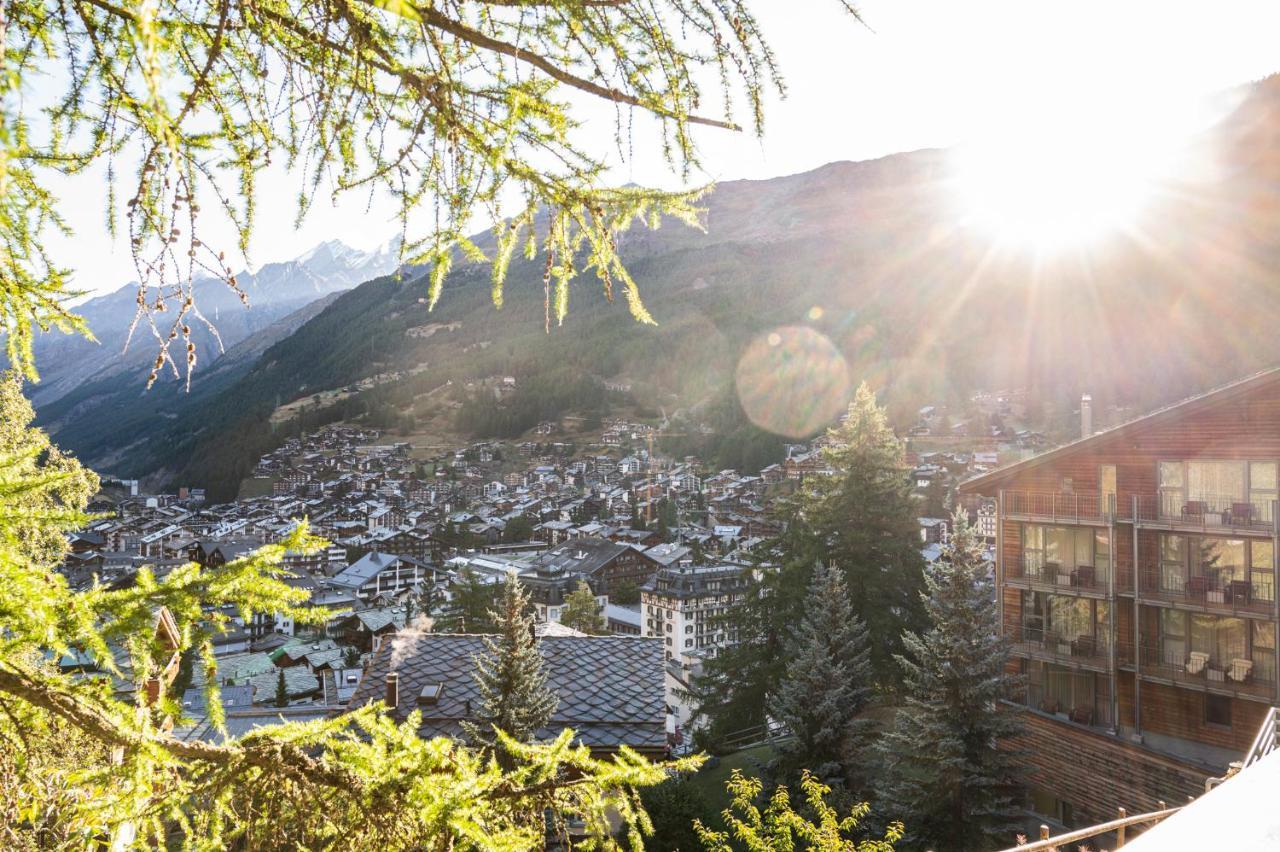 Studio Direkt Im Zentrum, Tolle Terrasse, Aussicht Zermatt Exterior foto